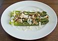 Haselnuss - Butter Sauce zu gr&uuml;nem Spargel