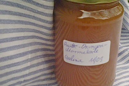 Quitten - Orangen - Marmelade 18