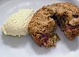 Rhabarber - Muffins