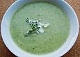 Zucchini - Suppe mit K&auml;se