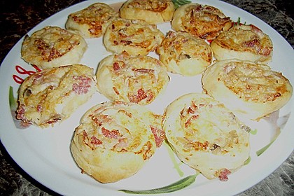 Bl&auml;tterteig - Schnecken 2