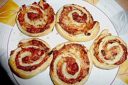 Bl&auml;tterteig - Schnecken 11