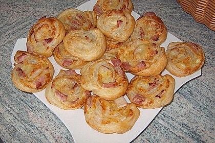 Bl&auml;tterteig - Schnecken 12
