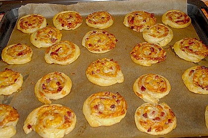 Bl&auml;tterteig - Schnecken 13