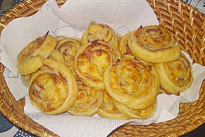Bl&auml;tterteig - Schnecken 24