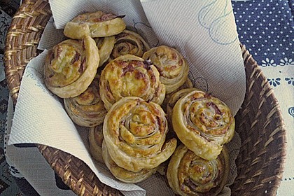 Bl&auml;tterteig - Schnecken 25