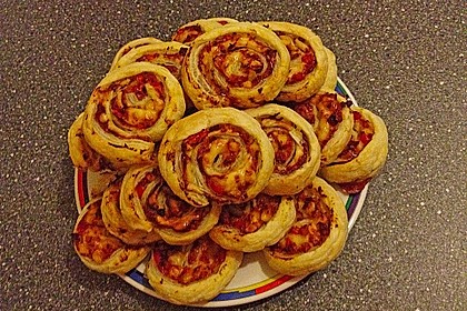 Bl&auml;tterteig - Schnecken 40