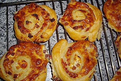 Bl&auml;tterteig - Schnecken