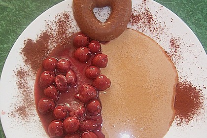 Lebenkuchencreme mit Sauerkirschsauce 5