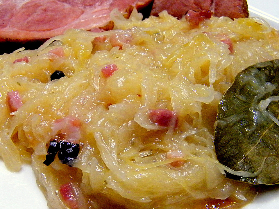 Sauerkraut mit Speck (Rezept mit Bild) von Jeanie0815 | Chefkoch.de