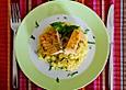 Risotto mit Orange und Fr&uuml;hlingszwiebeln