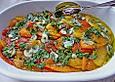 Paprika als Antipasti
