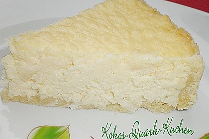 Kokos - Quark - Kuchen 1
