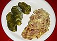 Gebratenes Kartoffelp&uuml;ree mit Hausmacherleberwurst