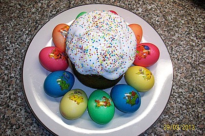 Echter Kulitsch - traditionelles russisches Ostergebäck 1