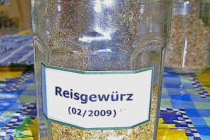 Reisgew&uuml;rz