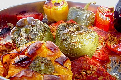 Gef&uuml;llte Tomaten & Paprika 2