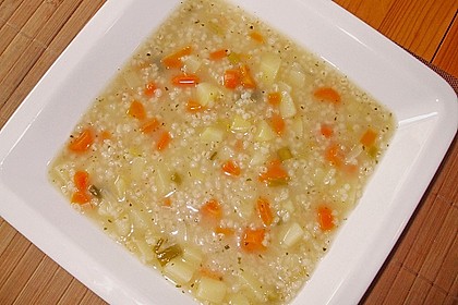 Rheinische Gerstensuppe 1
