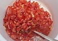 Bruschetta mit Tomaten und Knobi