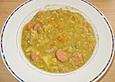 Deftige Erbsensuppe
