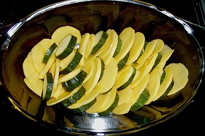 Kartoffel - Zucchini - Gratin 3