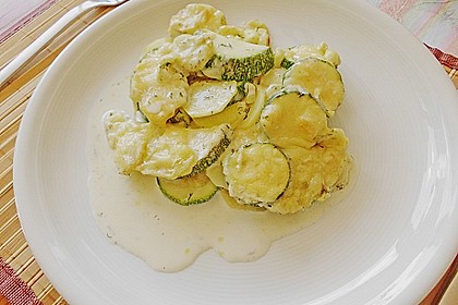 Kartoffel - Zucchini - Gratin 7