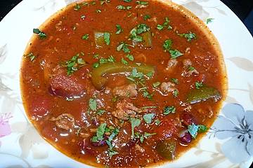 Scharfe Mexikosuppe