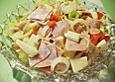 Pikanter Paprika - K&auml;se - Wurst - Salat