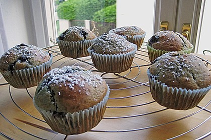 Buttermilch - Blaubeer - Muffins 1