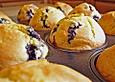 Buttermilch - Blaubeer - Muffins
