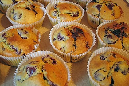 Schoko - Kirsch - Muffins 10