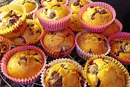 Schoko - Kirsch - Muffins 12