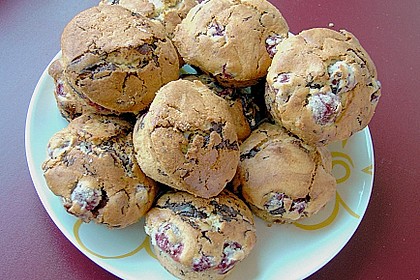 Schoko - Kirsch - Muffins 8