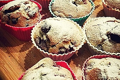 Schoko - Kirsch - Muffins 6