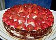 Schokoladen - Erdbeer - Torte