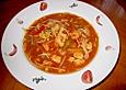 Fischsuppe mit Nudeln