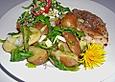 Fr&uuml;hlingshafter Tomatensalat