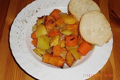 Salat aus Wintergem&uuml;se