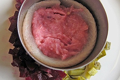 Labskaus mit Matjes und Wachtelspiegelei 3