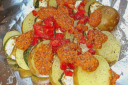 Kartoffel - Zucchini - P&auml;ckchen