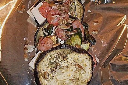 Auberginen-Zucchini-Fetapäckchen 26