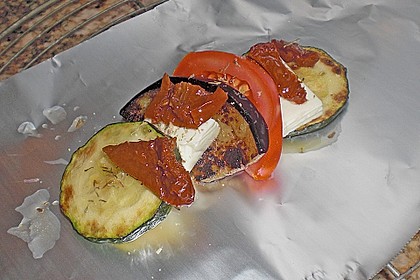 Auberginen-Zucchini-Fetapäckchen 13