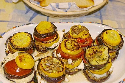 Auberginen-Zucchini-Fetapäckchen 14