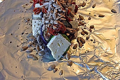 Auberginen-Zucchini-Fetapäckchen 21