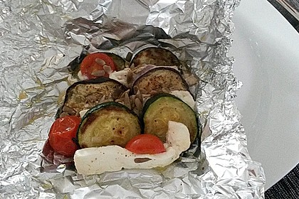 Auberginen-Zucchini-Fetapäckchen 18