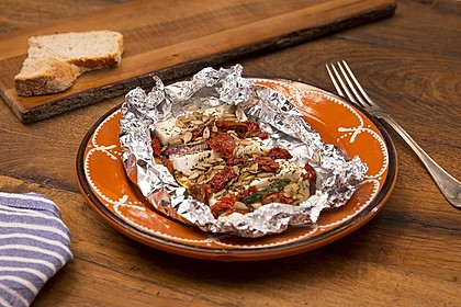 Auberginen-Zucchini-Fetapäckchen 7