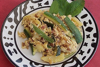 Griechisches K&auml;seomelette 1