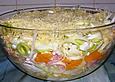 24 - Stunden - Schichtsalat mit Ananas und Mandarinen