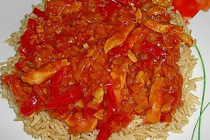 Putengeschnetzeltes mit Honigsauce 2
