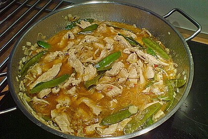 Putengeschnetzeltes mit Honigsauce 4
